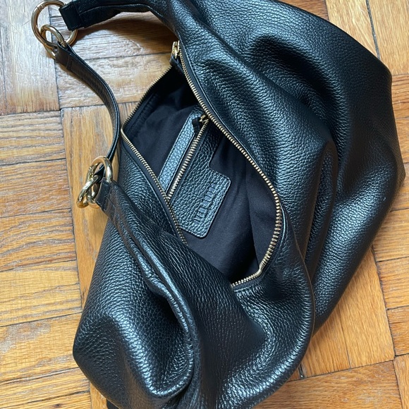Hyer Goods Black Hobo Ring Bag - Picture 4 of 8